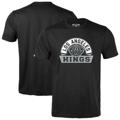 NHL Los Angeles Kings Levelwear Youth Little Richmond Banner Arch T-Shirt - Black