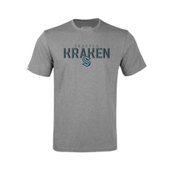 NHL Seattle Kraken Levelwear Youth Little Richmond Carve T-Shirt - Gray