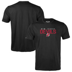 NHL New Jersey Devils Levelwear Youth Little Richmond Carve T-Shirt - Black