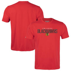 NHL Chicago Blackhawks Levelwear Youth Little Richmond Carve T-Shirt - Red