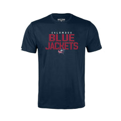 NHL Columbus Blue Jackets Levelwear Youth Little Richmond Carve T-Shirt - Navy