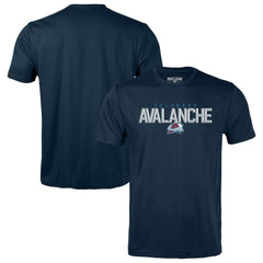 NHL Colorado Avalanche Levelwear Youth Little Richmond Carve T-Shirt - Navy
