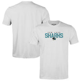 NHL San Jose Sharks Levelwear Youth Little Richmond Carve T-Shirt - White