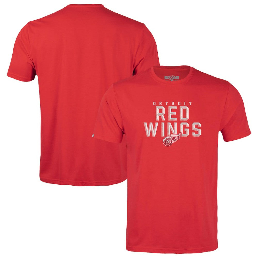 NHL Detroit Red Wings Levelwear Youth Little Richmond Carve T-Shirt - Red