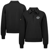 NHL Los Angeles Kings Levelwear Women's Canmore Quarter-Zip Pullover - Black
