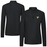 NHL Pittsburgh Penguins Levelwear Women's Upright Quarter-Zip Pullover - Black