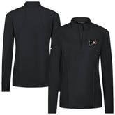 NHL Philadelphia Flyers Levelwear Women's Upright Quarter-Zip Pullover - Black