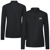 NHL Nashville Predators Levelwear Women's Upright Quarter-Zip Pullover - Black