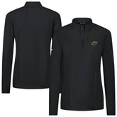 NHL Minnesota Wild Levelwear Women's Upright Quarter-Zip Pullover - Black