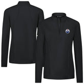NHL Edmonton Oilers Levelwear Women's Upright Quarter-Zip Pullover - Black