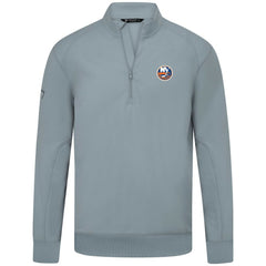 NHL New York Islanders Levelwear Upright Tri-Blend Quarter-Zip Pullover - Gray