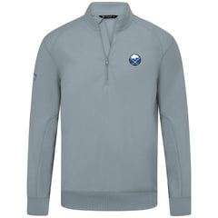 NHL Buffalo Sabres Levelwear Upright Tri-Blend Quarter-Zip Pullover - Gray