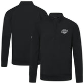 NHL Los Angeles Kings Levelwear Upright Tri-Blend Quarter-Zip Pullover - Black