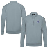 NHL Tampa Bay Lightning Levelwear Upright Tri-Blend Quarter-Zip Pullover - Gray