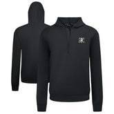 NHL Anaheim Ducks Levelwear Technic Quarter-Zip Pullover Hoodie - Black