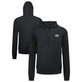 NHL Nashville Predators Levelwear Technic Quarter-Zip Pullover Hoodie - Black
