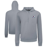 NHL Colorado Avalanche Levelwear Technic Quarter-Zip Pullover Hoodie - Gray