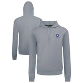 NHL Tampa Bay Lightning Levelwear Technic Quarter-Zip Pullover Hoodie - Gray