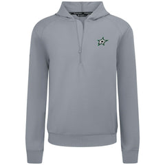 NHL Dallas Stars Levelwear Technic Quarter-Zip Pullover Hoodie - Gray