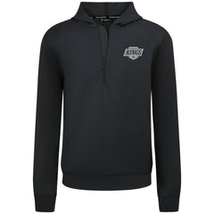 NHL Los Angeles Kings Levelwear Technic Quarter-Zip Pullover Hoodie - Black
