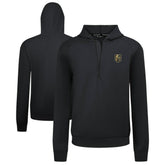 NHL Vegas Golden Knights Levelwear Technic Quarter-Zip Pullover Hoodie - Black