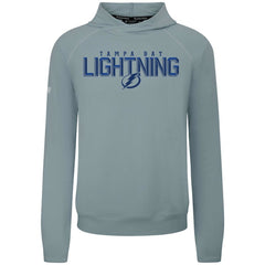 NHL Tampa Bay Lightning Levelwear Mandate Carve Tri-Blend Pullover Hoodie - Gray