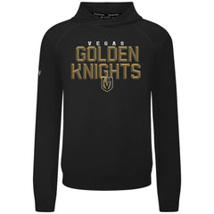 NHL Vegas Golden Knights Levelwear Mandate Carve Tri-Blend Pullover Hoodie - Black