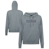 NHL Edmonton Oilers Levelwear Women's Adorn Journey Pullover Hoodie - Gray