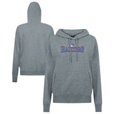 NHL New York Rangers Levelwear Women's Adorn Journey Pullover Hoodie - Gray