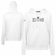 NHL Los Angeles Kings Levelwear Women's Adorn Journey Pullover Hoodie - White