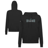 NHL San Jose Sharks Levelwear Women's Adorn Journey Pullover Hoodie - Black