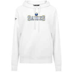 NHL Buffalo Sabres Levelwear Women's Adorn Journey Pullover Hoodie - White