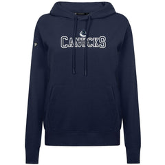 NHL Vancouver Canucks Levelwear Women's Adorn Journey Pullover Hoodie - Navy