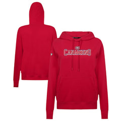 NHL Montreal Canadiens Levelwear Women's Adorn Journey Pullover Hoodie - Red