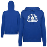 NHL Toronto Maple Leafs Levelwear Women's Adorn Banner Arch Pullover Hoodie - Royal