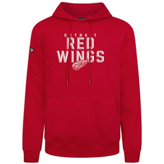 NHL Detroit Red Wings Levelwear Podium Carve Pullover Hoodie - Red