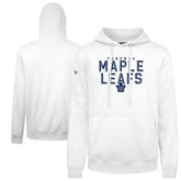 NHL Toronto Maple Leafs Levelwear Podium Carve Pullover Hoodie - White