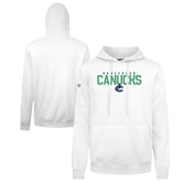 NHL Vancouver Canucks Levelwear Podium Carve Pullover Hoodie - White