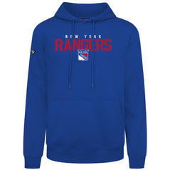 NHL New York Rangers Levelwear Podium Carve Pullover Hoodie - Royal
