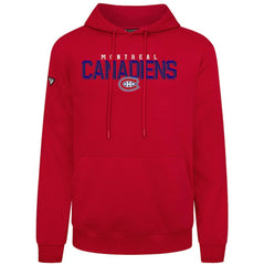 NHL Montreal Canadiens Levelwear Podium Carve Pullover Hoodie - Red