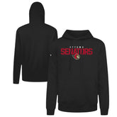 NHL Ottawa Senators Levelwear Podium Carve Pullover Hoodie - Black