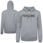 NHL Pittsburgh Penguins Levelwear Podium Carve Pullover Hoodie - Gray