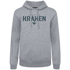 NHL Seattle Kraken Levelwear Podium Carve Pullover Hoodie - Gray