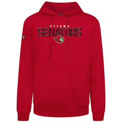 NHL Ottawa Senators Levelwear Podium Carve Pullover Hoodie - Red