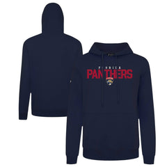 NHL Florida Panthers Levelwear Podium Carve Pullover Hoodie - Navy