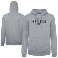 NHL Los Angeles Kings Levelwear Podium Carve Pullover Hoodie - Gray