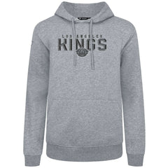 NHL Los Angeles Kings Levelwear Podium Carve Pullover Hoodie - Gray