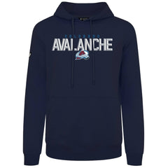 NHL Colorado Avalanche Levelwear Podium Carve Pullover Hoodie - Navy