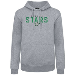 NHL Dallas Stars Levelwear Podium Carve Pullover Hoodie - Gray