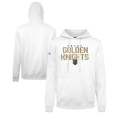 NHL Vegas Golden Knights Levelwear Podium Carve Pullover Hoodie - White